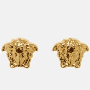 Authentic Versace Medusa Head Earrings